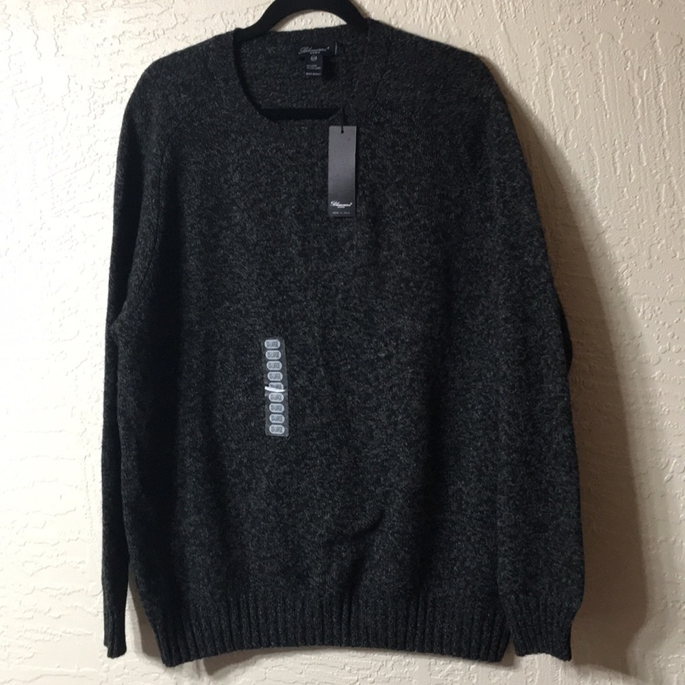 Blumarine wool sweater NEW gray black